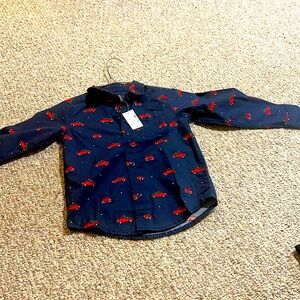 Boys button up shirt size 4T